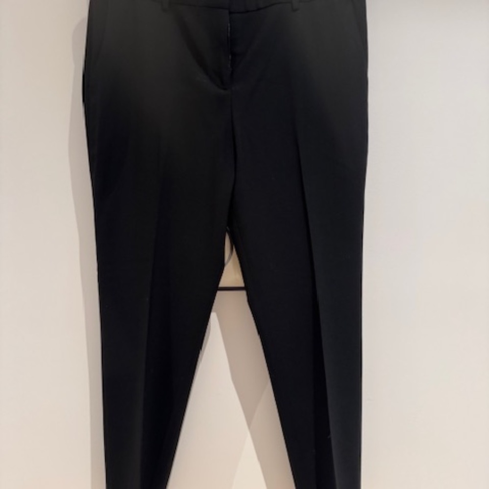 Theory wool  black womens pant treeca 2 size 10